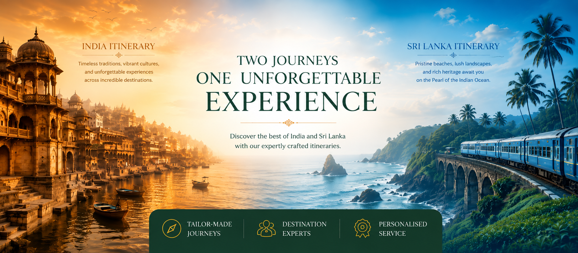 India Sri Lanka Escapes Plan Your Journey Banner